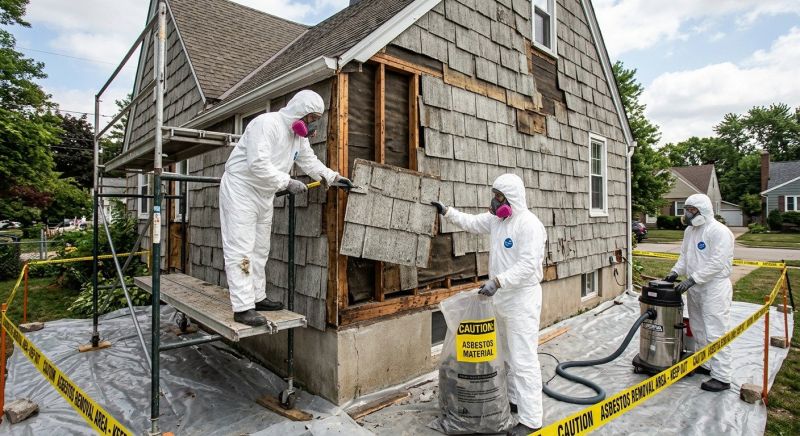 Asbestos Siding Remediation in Freehold, NJ