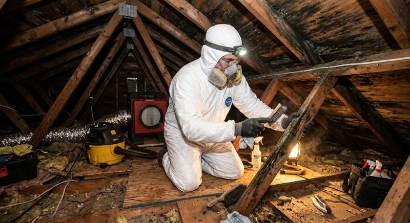 Attic Mold Remediation in Fort Worth, TX