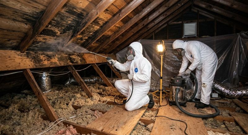 Attic Mold Removal in Boca Raton, FL