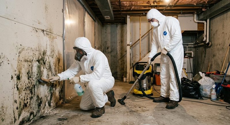 Basement Mold Removal in Bergen County, NJ