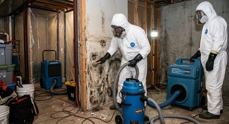 Black Mold Remediation in Frisco, TX