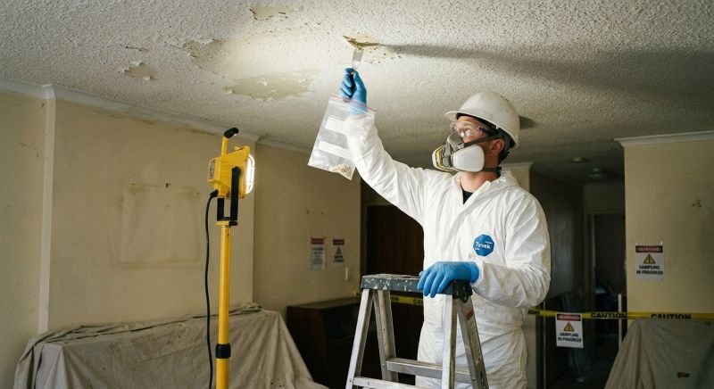Ceiling Asbestos Testing in Sussex County, NJ